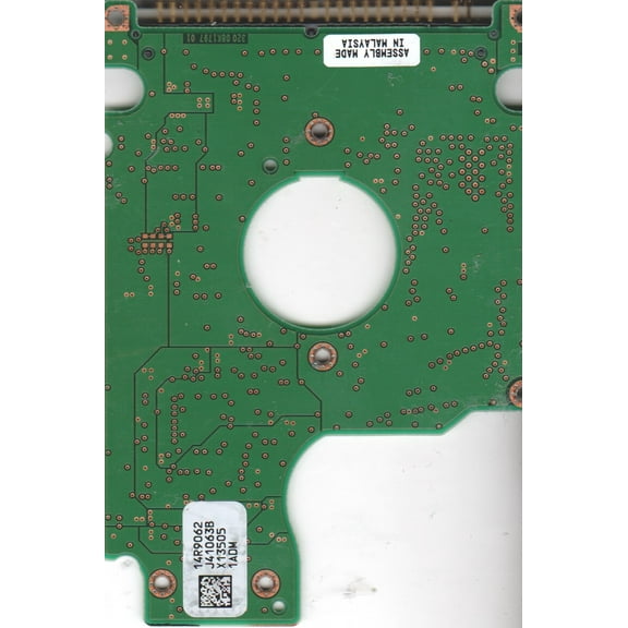 HTS548060M9AT00, 14R9062 J41063B, PN 08K0638, Hitachi 60GB IDE 2.5 PCB