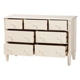 thumbnail image 2 of Baxton Studio Braith Farmhouse Ivory Spindle Wood 7-Drawer Dresser, 2 of 6