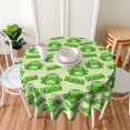 thumbnail image 6 of Frog Tablecloth Round 60 Inch Table Cloth Cover Mat Holiday Party Decoration for Dining Room Home Kitchen Picnic, 6 of 6