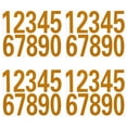 thumbnail image 1 of Shisuyan 4 Sets Number Digits Decal Reflective Stickers for Car Street Address Mailbox, 1 of 8