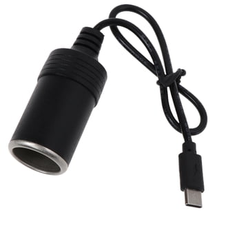 5v usb to 12v cigarette lighter QIUCABLE lack built USB To 12V Car Cigarette