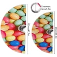 thumbnail image 3 of FMSHPON Easter Bunny DogEggs Xmas Christmas Tree Skirt Stand Mat for Holiday Party Decoration Indoor Outdoor 48 inches, 3 of 6