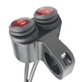 thumbnail image 4 of Interruptor de luz impermeable para motocicleta, interruptor de luces intermitentes de emergencia para motocicleta de voltaje de entrada de 12V con luz indicadora Jadeshay  A, 4 of 9
