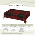 thumbnail image 6 of Rectangle Table Cloth, Scottish Clan MacQueen Tartan Resistant Washable Tablecloth Decorative Table Cover for Dining, Indoor and Outdoor, 6 of 6