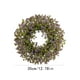 thumbnail image 2 of Corona de plantas de simulación, arreglo floral artificial, adorno para colgar en la pared, decoración para puerta, 2 of 2