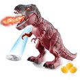 thumbnail image 3 of Dinosaurio electrónico que camina, simulación de modelo Animal, juguete de dinosaurio que camina con niebla de pulverización que pone huevos, 3 of 8