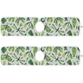 thumbnail image 2 of Coolnut Green Summer Beetles Dragonfly and Butterfly 2PCS Faucet Absorbent Mat Kitchen Faucet Sink Splash Guard Faucet Splash Catcher Water Absorbent Mat Faucet Mat for Kitchen Sink 30x15 Inch, 2 of 7