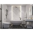 thumbnail image 2 of Anzzi FT-AZ508 Ala 74-3/8" Stone Composite Free Standing Soaking Tub - White, 2 of 5