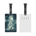 thumbnail image 5 of Sikiie Scary Moon And Clouds Luggage Tags Privacy Cover ID Label Suitcase Tags Identifiers For School Bags,Suitcases, 5 of 7