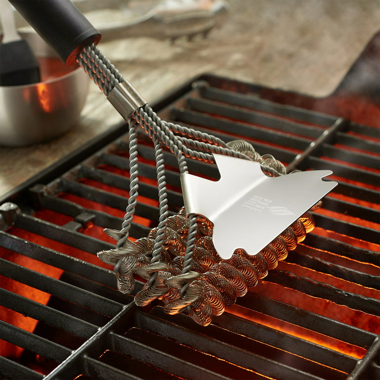 GRILLART Grill Brush Bristle Free, [Rescue-Upgraded] BBQ Replaceable  Cleaning Head, Unique Seamless-Fitting Scraper Tool for Cast  Iron/Stainless-Steel
