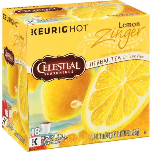 Celestial Seasonings Lemon Zinger Tea, 18 Count