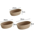 thumbnail image 3 of Dengjunhu Woven Basket for Storage,Toy Storage Basket Bins Set,Shelves Closet Cloth Storage Basket for Organizing&Storage,Oval, 3 of 7