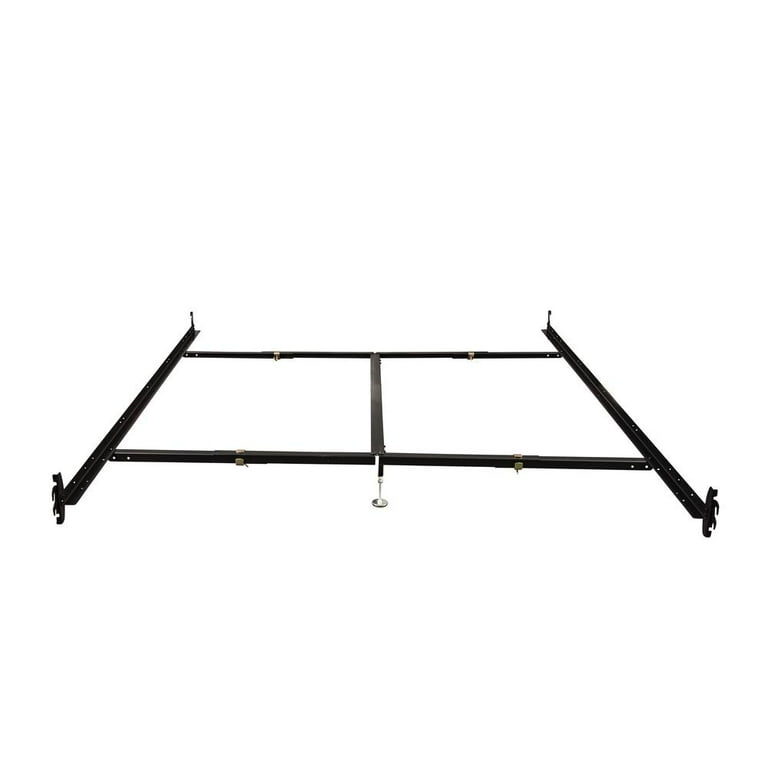 Hook On Bed Rails Queen Eastern King with Center Support and 2 Glides