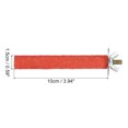 thumbnail image 2 of Uxcell 0.6x3.9" Bird Paw Grinding Stick Parrot LoveBird Parakeet Cockatiel Perch Stand, Red, 2 of 6