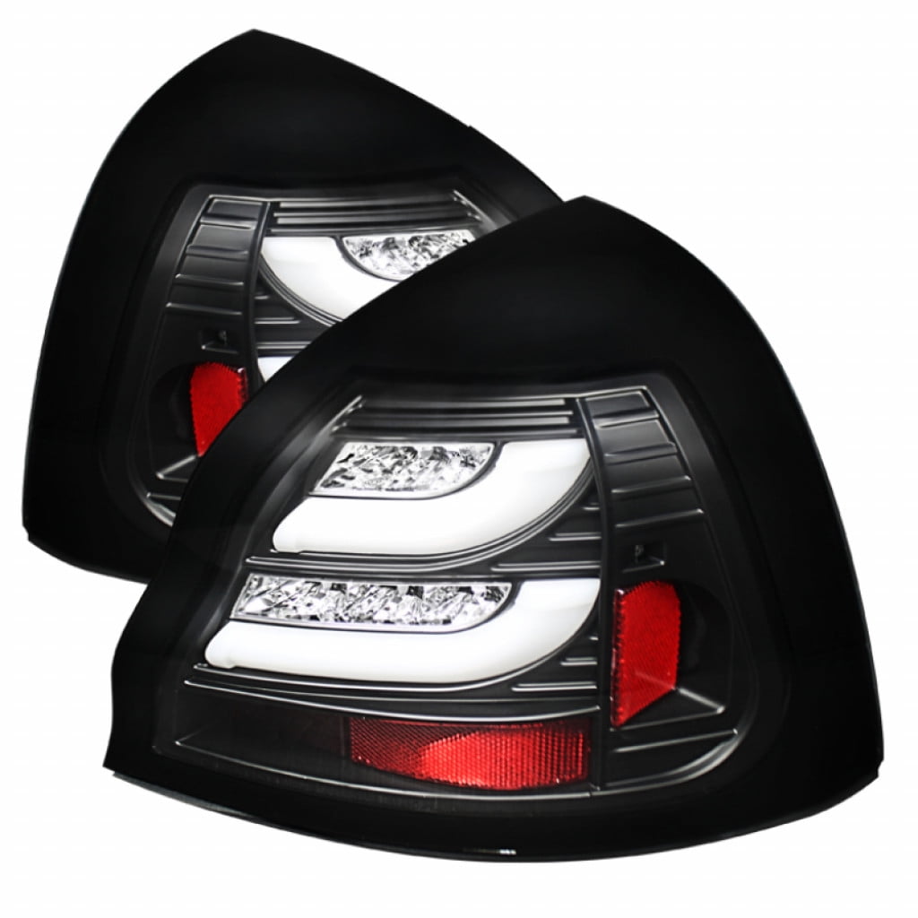 Halogen Tail Light Set For 2004-2008 Pontiac Grand Prix Red Lens w/ Bulbs 2Pcs 