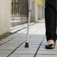 thumbnail image 4 of 10 Pack Crutch Tips 19mm Walking Cane End Cap Foot Bottom Rubber Pads Feet Cover Thickened Heavy Duty Metal Inside Non-Slip Replacement For All Terrain Walker Stick Canes Crutches, 4 of 8