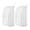 White*2, variant on Portable Lightweight Travel Toiletry Bag Standing Toiletry Bag,2026 EVA Mesh Cosmetic Waterproof Bag Travel Essentials (Grey*2)