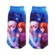 thumbnail image 1 of Calcetines cortos de dibujos animados de Disney para niños y niñas, medias suaves de barco de moda de princesa Elsa, Anna y Sirena, de 2 a 10 años, novedad yaoshenbao LED, 1 of 2