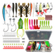 thumbnail image 1 of Señuelos De Pesca Kit De Señuelos Con Una Caja 107 Piezas Xtellar multicolor, 1 of 4
