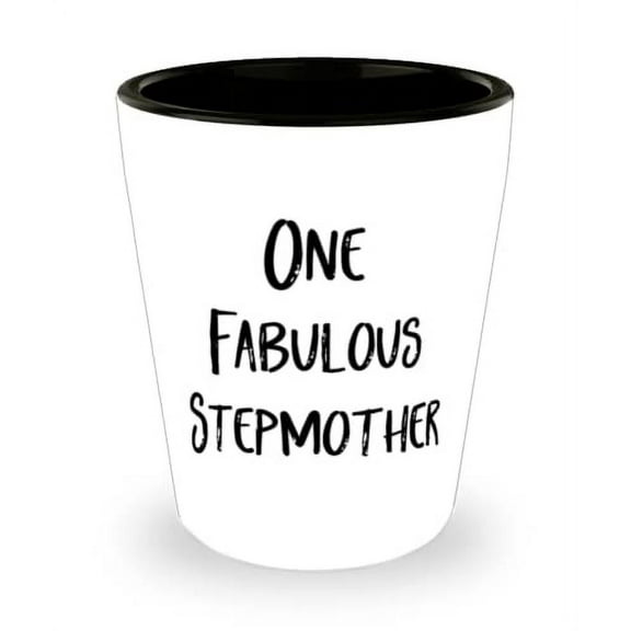 Epic Stepmother, One Fabulous Stepmother, Unique Idea Mother's Day Shot Glass From Mom