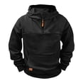 thumbnail image 6 of Amidoa Hoodies for Boys Zip Fleece Hooded Sweatshirt Long Sleeve Kids Fashion Hoodie Fall Winter Clothes Black Size 6-7 Years, 6 of 9