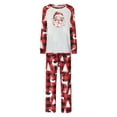 thumbnail image 4 of Uaswgudfs Christmas Mom Pajamas Set, Family Matching Reindeer Plaid & "Family 2026 Christmas" Print Long Sleeve Raglan Top with Pants, Festive Holiday Sleepwear Loungewear for Women, 4 of 8
