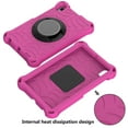 thumbnail image 4 of Dteck Kids Case for Lenovo Tab M8 / Smart Tab M8 / Tab M8 FHD TB-8505F / TB-8505X 2019 8.0 Inch, Heavy Silicone Shockproof Case Kids Friendly Cover with Shoulder Strap/Handle Stand, Rose, 4 of 6