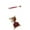 Rouge, variante sur Yinanstore Jouets Sablier en Bois pour Enfants Tout-Petits Tableau d'Activités Éducatif Précoce Éveil Sensoriel Préscolaire Bébé Tableau d'Activités et Perles Abaques Accessoires DIY Champagne