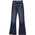 thumbnail image 1 of GUESS Womens Sexy Faded Flared Jeans, Blue, 28, 1 of 3
