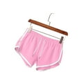 thumbnail image 6 of Posijego 3 Pack Shorts for Women Drawstring Elastic Waist Yoga Shorts Lounge Pajama Shorts Plus Size, 6 of 6
