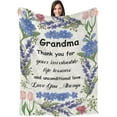 thumbnail image 2 of Gifts for Grandma Form Grandchildren, Grandma Blanket, Grandma Gifts Throw Blanket, Grandma Gifts, for Grandma, Grandma Birthday Gifts, Grandma Valentines Day Gift-60 * 80, 2 of 6