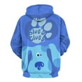 thumbnail image 3 of Unisex Blue'S Clues Hoodies 3D Printed Pullover Hooded Sweatshirt with Pocket for Mens Womens, 3 of 8