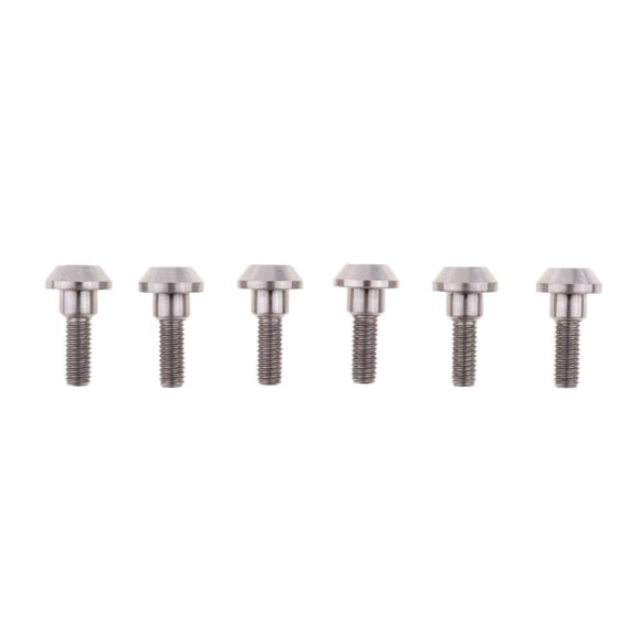 6 Piezas M6 X 20 Mm Titanio / Ti Pernos de Rotor de Freno de Disco para Suzuki Cola Pernos del rotor del freno de disco