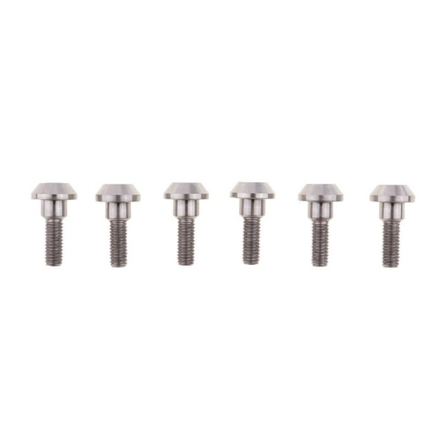 6 Piezas M6 X 20 Mm Titanio / Ti Pernos de Rotor de Freno de Disco para Suzuki Cola Pernos del rotor del freno de disco