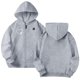 thumbnail image 5 of Sudadera con capucha térmica de invierno para niños y niñas, con control de temperatura y cremallera, 5 of 9