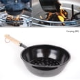 thumbnail image 3 of Wosthever Olla de carbón para barbacoa, arrancador de olla de carbón de mango largo multifuncional de Metal negro Estufas de camping, 3 of 6