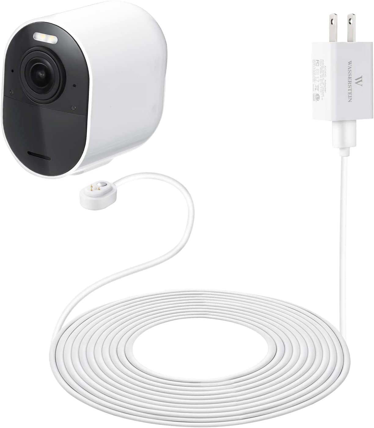 læber Sprout skal 6ft/1.8m Weatherproof Outdoor Charging Cable with Quick Charge Adapter  Compatible with Arlo Ultra/Ultra 2/Pro 3/Pro 4 - Walmart.com