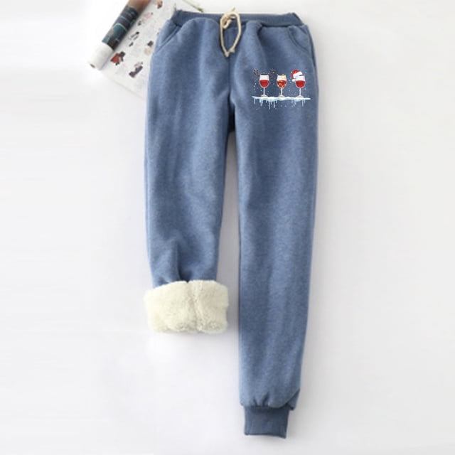Legging Chaud pour Femmes Contrôle du Ventre Mode Décontractée Imprimé Taille Haute Garde au Chaud Pantalon Long en Liquidation