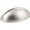 Polished Chrome, variant on Kasaware Cabinet Pull Cup Pulls Satin Nickel - Zinc, Silver - Pack of 6