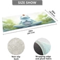 thumbnail image 3 of Coolnut Meditating Frog Bath Mat, Dry Quickly Non Slip Absorbent Bath Rug, Soft Living Room Bedroom Home Floor Mats, Bath Mats for Bathroom, Tub and Shower 20" x 39" Home Decor, 3 of 7
