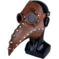 thumbnail image 2 of Estegosaurio, máscara de Doctor de la peste, pájaro, pico de nariz larga, Cosplay Steampunk, accesorios de disfraz de Halloween, Material de látex, 2 of 4