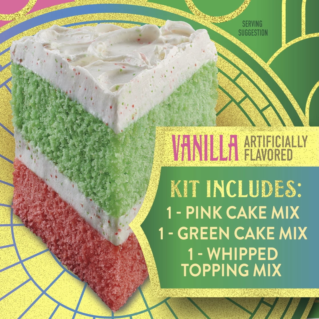 Betty Crocker Exclusives Wicked For Good Vanilla Cake Mix Kit, Walmart Exclusive, 19.4 oz