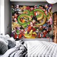 thumbnail image 4 of Dragon Ball Tapestry Backdrop Background Poster Gift for Bedroom Aesthetics Funny Decor Flag Wall Hanging for Teen Girls 70.9"X59.1", 4 of 4