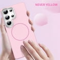 thumbnail image 3 of Case For Samsung Galaxy S26 Ultra/S26 Plus/S26, Frosted Shell With Non-Yellowing Wireless Charging Cover, 3 of 6