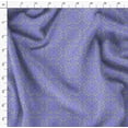 thumbnail image 4 of Soimoi Purple Viscose Chiffon Fabric Leaves Damask Print Fabric by the Yard 42 Inch Wide, 4 of 5