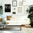 thumbnail image 3 of Mr. Kate Tess Sofa with Soft Pocket Coil Cushions, Small Space Living Room Furniture, White Linen, 3 of 13
