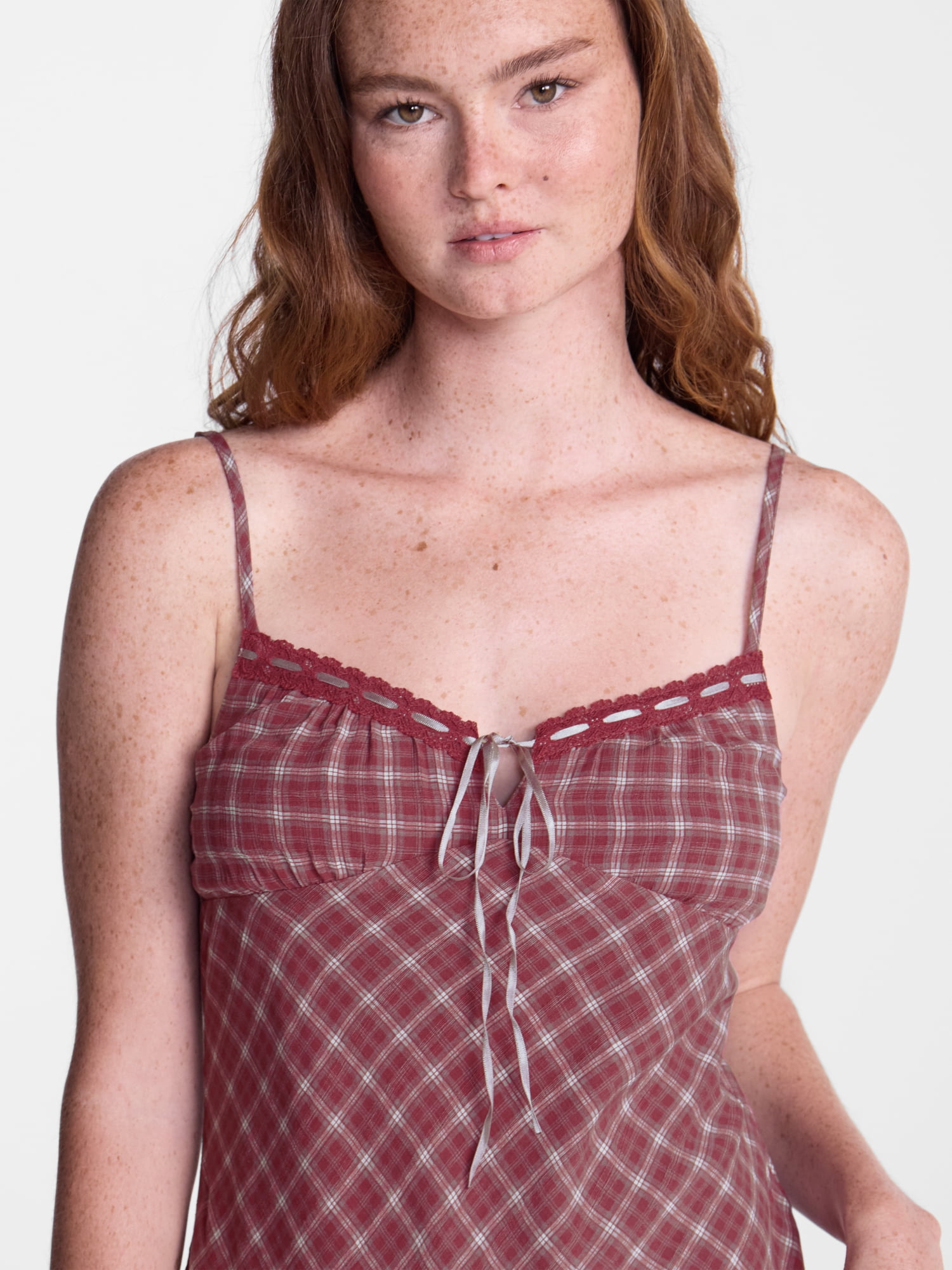 No Boundaries Woven Sweetheart Maxi Dress, Women’s XXS-XXL