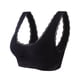 thumbnail image 5 of Sonducket Sujetador push-up sexy y de apoyo para mujeres con altos estándares Sujetadores inalámbricos Sujetador cómodo sin costuras Sujetador negro m,1 2Conjunto, 5 of 6