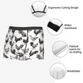 thumbnail image 4 of KLL Funny Chicken Men's Cotton Boxer Briefs Underwear-Medium, 4 of 8