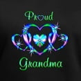 thumbnail image 3 of CafePress - Proud Grandma Women's V Neck Dark T Shirt - Women's V-Neck Dark T-Shirt, 3 of 4